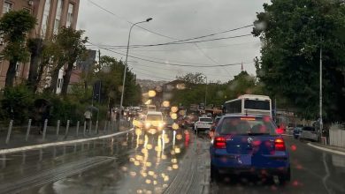 policia-e-kosoves-apelon-per-kujdes-te-shtuar-ne-trafik-pas-reshjeve-te-shiut