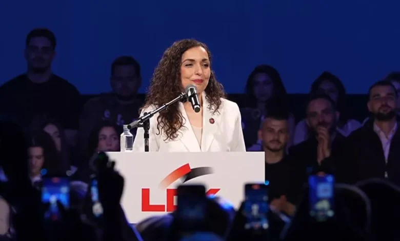 vjosa-osmani-“terhiqet”-pas-reagimeve,-pdk-ja-s’ka-vija-te-kuqe