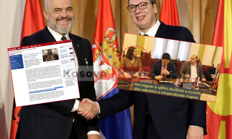 ministrja-fashiste-serbe-snezana-paunovic,-ne-kohen-kur-shkelqenin-raportet-rama-vuciq,-ishte-pjese-e-grupit-te- miqesise-serbi-shqiperi-(video)
