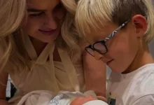 njomza-martinaj-feston-ardhjen-e-djalit-te-engjellushes:-nje-moment-i-paharrueshem-familjar