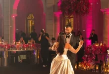 dashuria-ne-ritmin-e-muzikes:-kida-dhe-ajbi-ndajne-momentin-e-pare-si-cift-i-martuar
