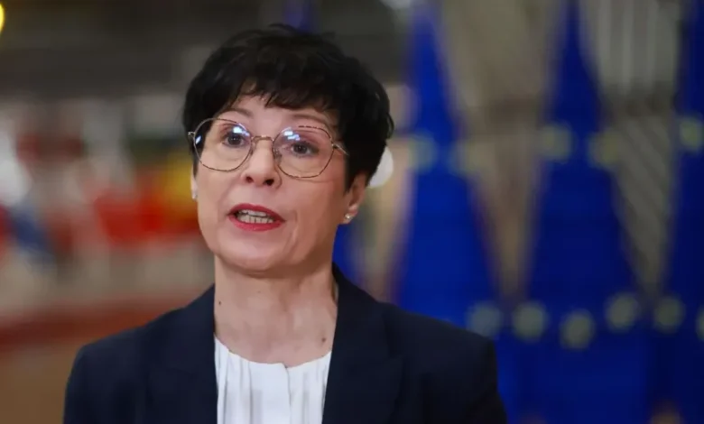 marta-kos:-serbia-nuk-mund-te-perparoje-drejt-be-se-pa-sanksione-ndaj-rusise